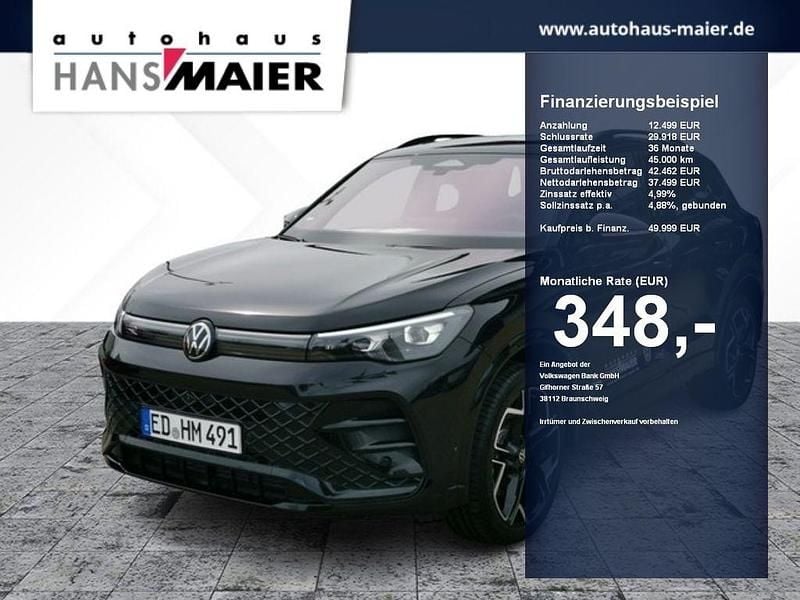Schwarz Gebraucht 2024 VW Tiguan R-line SUV | 49.999 € (Guter Preis) - Bild 1/4