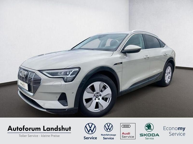 Beige Gebraucht 2020 Audi e-tron Advanced Plus SUV | 33.490 € - Bild 1/4
