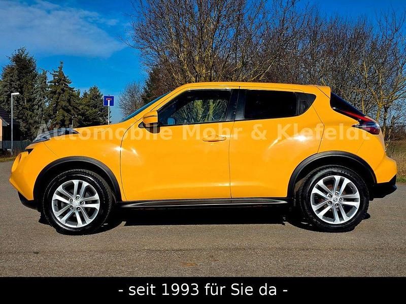 Gebraucht Nissan Juke 116 PS (85 kW) 2017 Gelb SUV