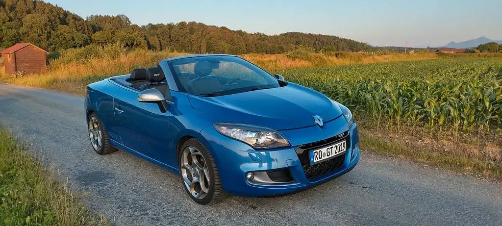Gebraucht Renault Mégane Cabriolet GT 179 PS (131 kW) 2011 Blau Cabrio