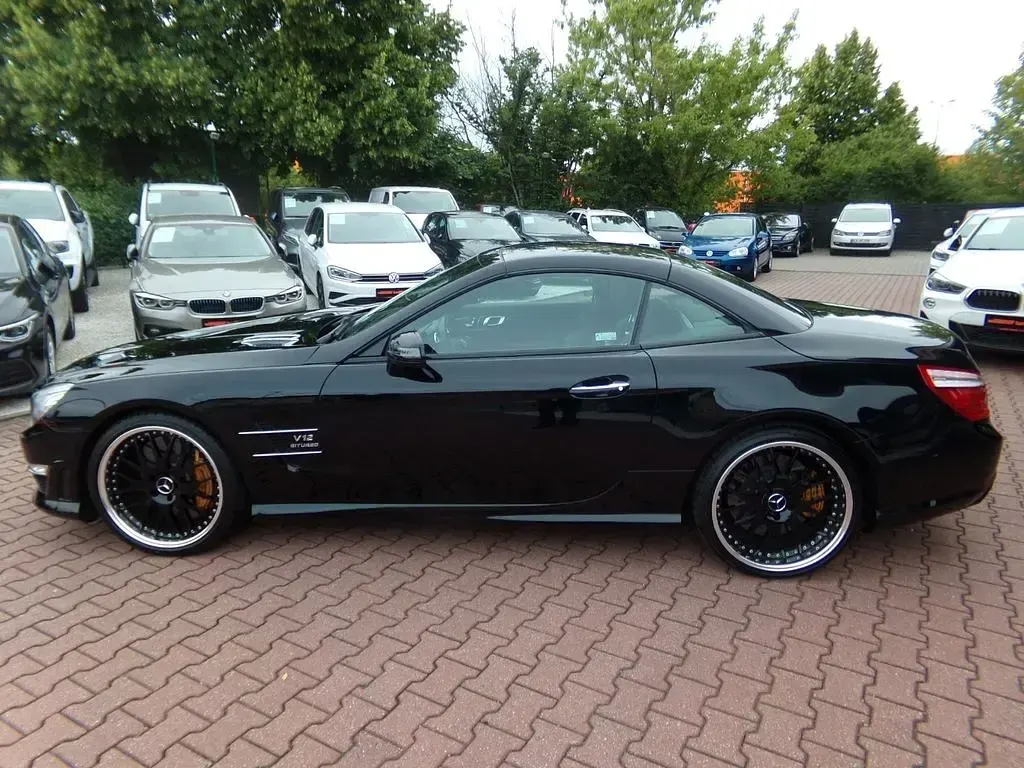 Gebraucht Mercedes SL65 AMG AMG 630 PS (463 kW) 2014 Schwarz/baltic black Cabrio