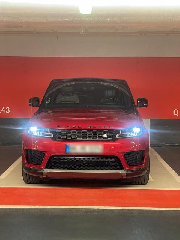 Rot Gebraucht 2020 Land Rover Range Rover Sport SUV | 36.999 € - Bild 1/4