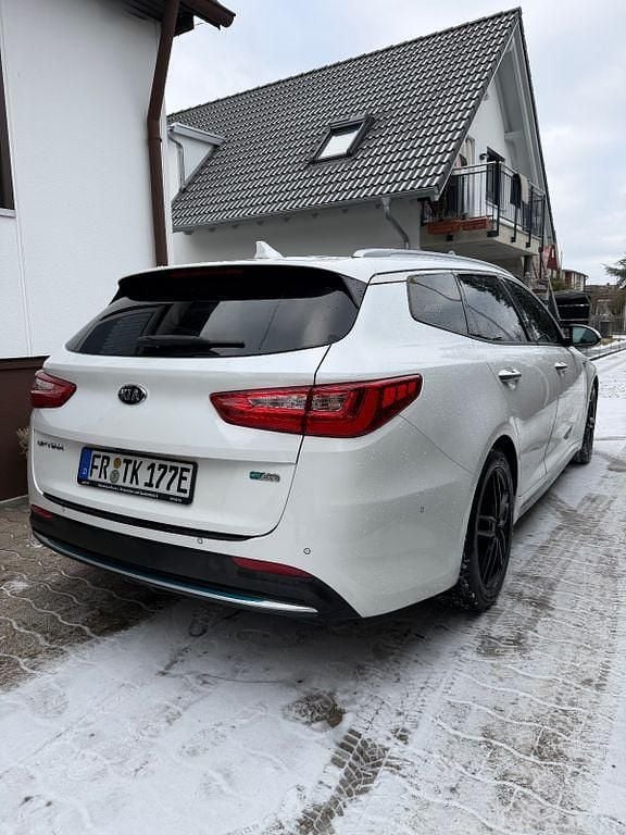 Gebraucht Kia Optima Hybrid Spirit 205 PS (150 kW) 2018 Weiß Limousine