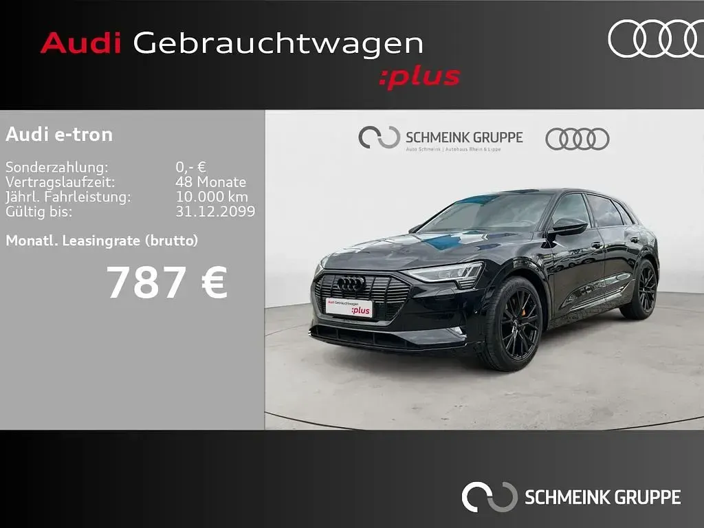 Brugt Audi e-tron Ambiente 230 kW (313 HK) 2022 Sort SUV