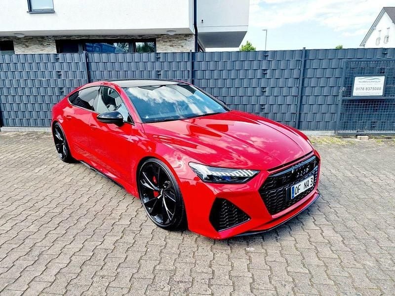 Rot Gebraucht 2020 Audi RS7 Sport Kleinwagen | 73.500 € (Superpreis) - Bild 1/4