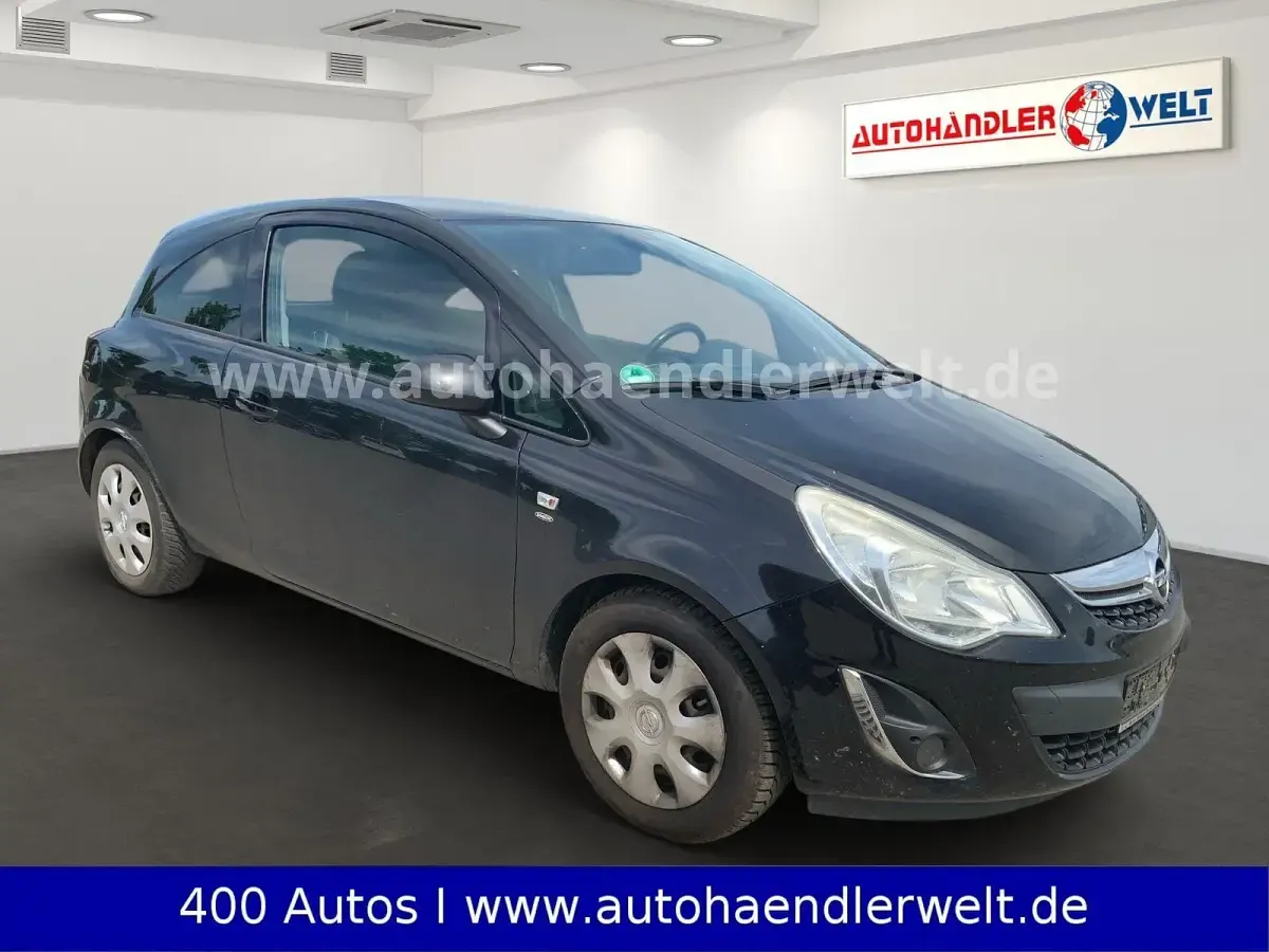 Gebraucht Opel Corsa 87 PS (63 kW) 2011 Schwarz Kleinwagen