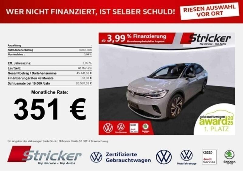 Mondsteingrau Gebraucht 2024 VW ID.5 SUV | 37.947 € (Superpreis) - Bild 1/3