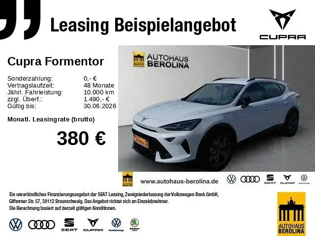 Neu Cupra Formentor 204 PS (150 kW) 2026 Weiß SUV