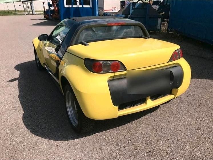Usata Smart Roadster 61 CV (44 kW) 2003 Giallo Cabrio