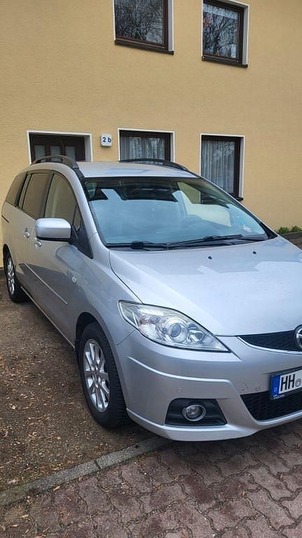 Gebraucht Mazda 5 Comfort 116 PS (85 kW) 2010 Silber Van / Kleinbus