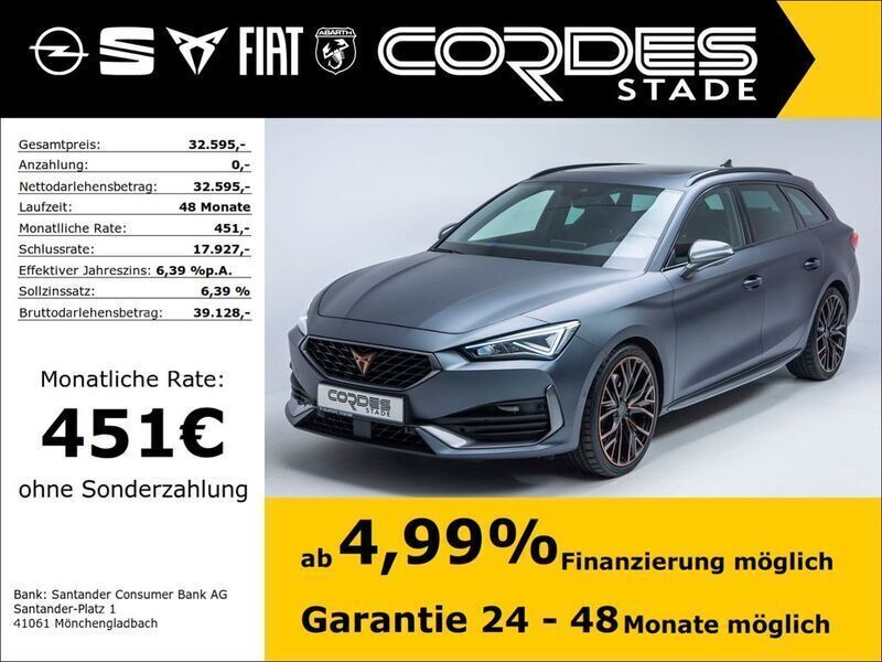 Magnetic tech mattgrau Gebraucht 2021 Cupra Leon VZ Kombi | 33.475 € (Etwas zu teuer) - Bild 1/4