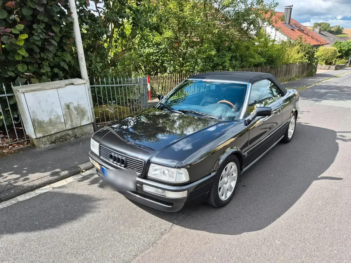 Gebraucht Audi 80 133 PS (97 kW) 1992 Schwarz Cabrio