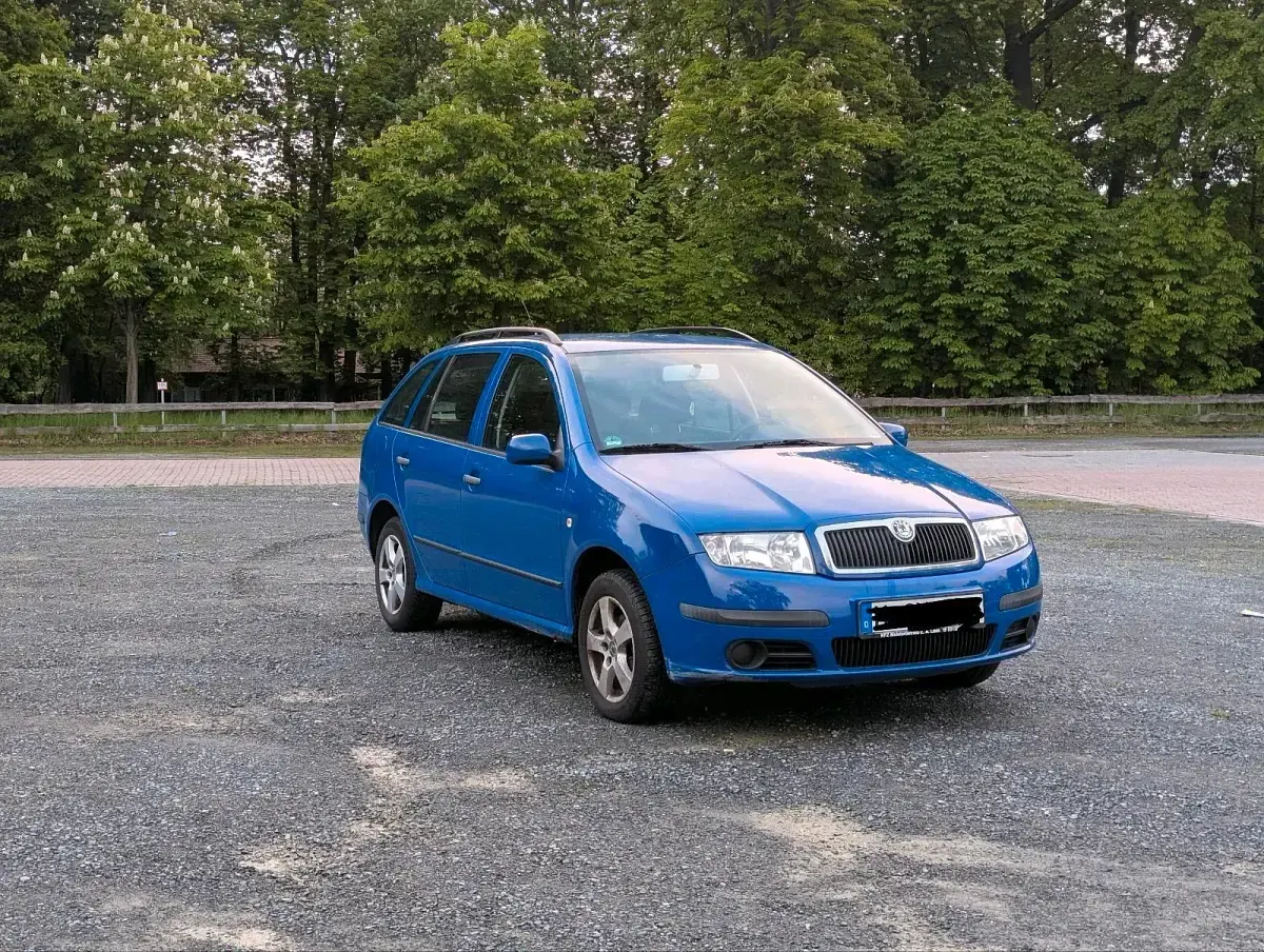 Gebraucht Skoda Fabia 75 PS (55 kW) 2005 Blau Kombi