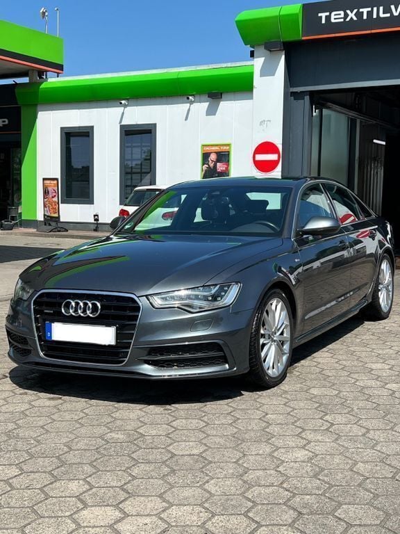 Grau Gebraucht 2013 Audi A6 S-Line Limousine | 10.999 € (Superpreis) - Bild 1/4