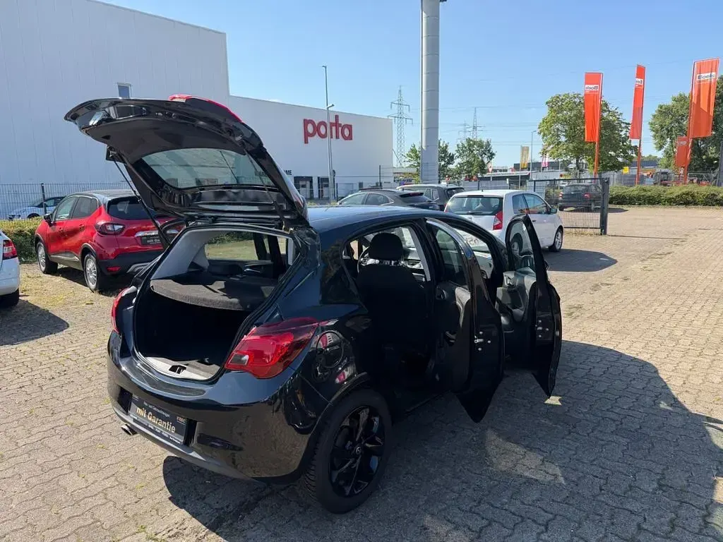 Gebraucht Opel Corsa Color Edition 69 PS (50 kW) 2015 Schwarz Kleinwagen