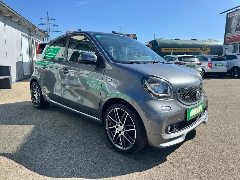 Używany Smart ForFour Brabus Xclusive 109 KM (80 kW) 2016 Szary Hatchback