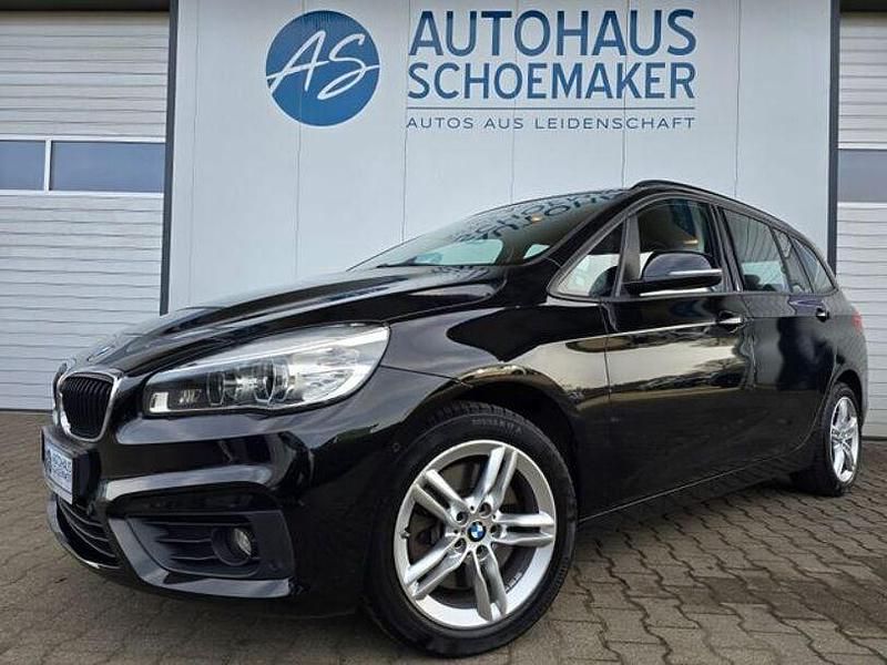 Gebraucht BMW 220 Gran Tourer Advantage 190 PS (139 kW) 2017 Schwarz Van / Kleinbus