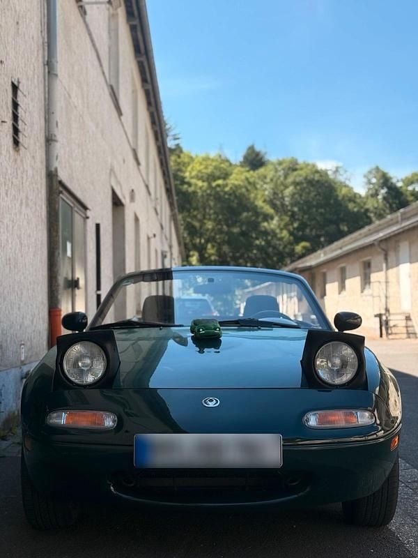 Gebraucht Mazda MX5 90 PS (66 kW) 1997 Grün Cabrio