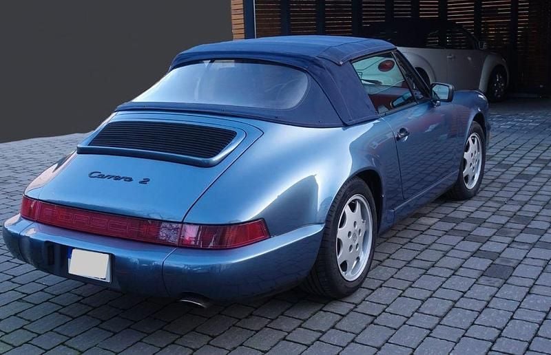 Gebraucht Porsche 964 250 PS (183 kW) 1990 Blau Cabrio