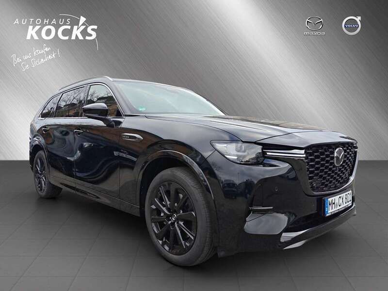 Jet black Gebraucht 2025 Mazda CX-80 Homura-Line SUV | 58.800 € (Fairer Preis) - Bild 1/4