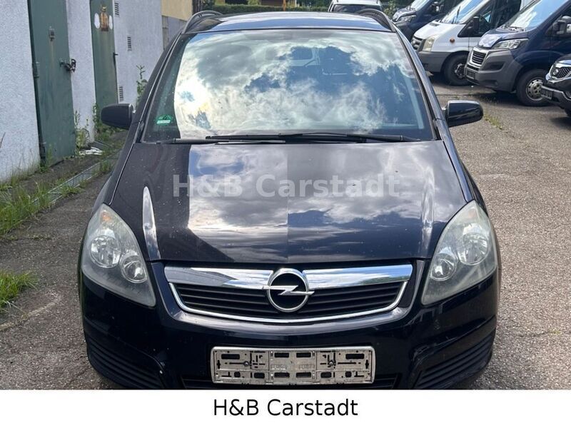 Schwarz Gebraucht 2006 Opel Zafira Edition Van / Kleinbus | 999 € (Superpreis) - Bild 1/4