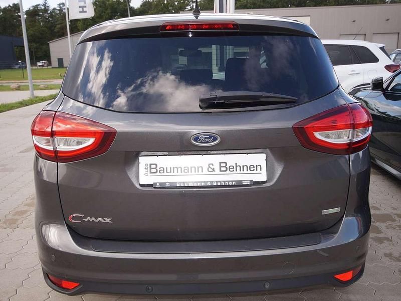 Gebraucht Ford C-MAX Titanium 125 PS (91 kW) 2015 Magnetic grau Van / Kleinbus