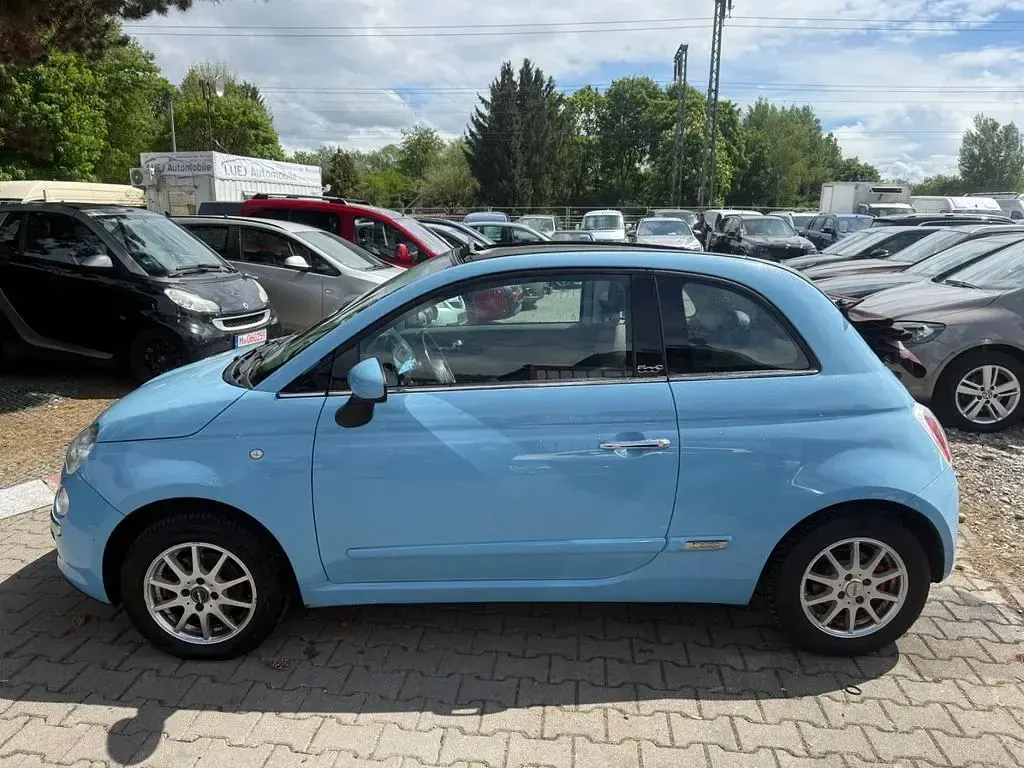 Brugt Fiat 500C 101 HK (74 kW) 2012 Blå Cabriolet
