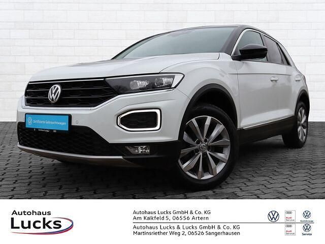 Gebraucht VW T-Roc Style 150 PS (110 kW) 2019 Weiß (pure white) SUV