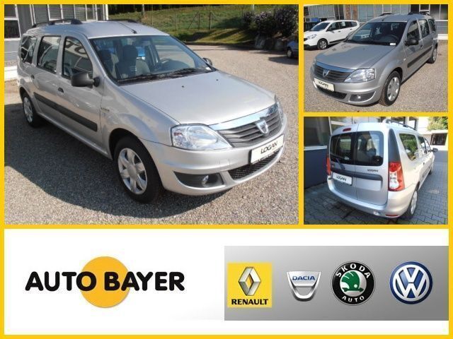 Gebraucht Dacia Logan MCV 84 PS (61 kW) 2013 Silber metallic Kombi