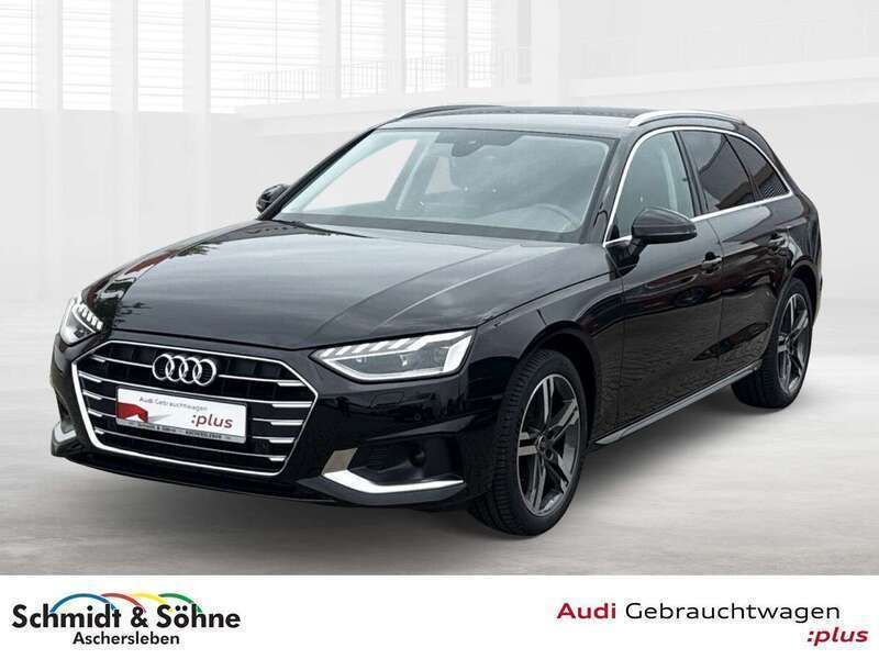Schwarz metallic Gebraucht 2024 Audi A4 Advanced Plus Kombi | 43.460 € - Bild 1/4