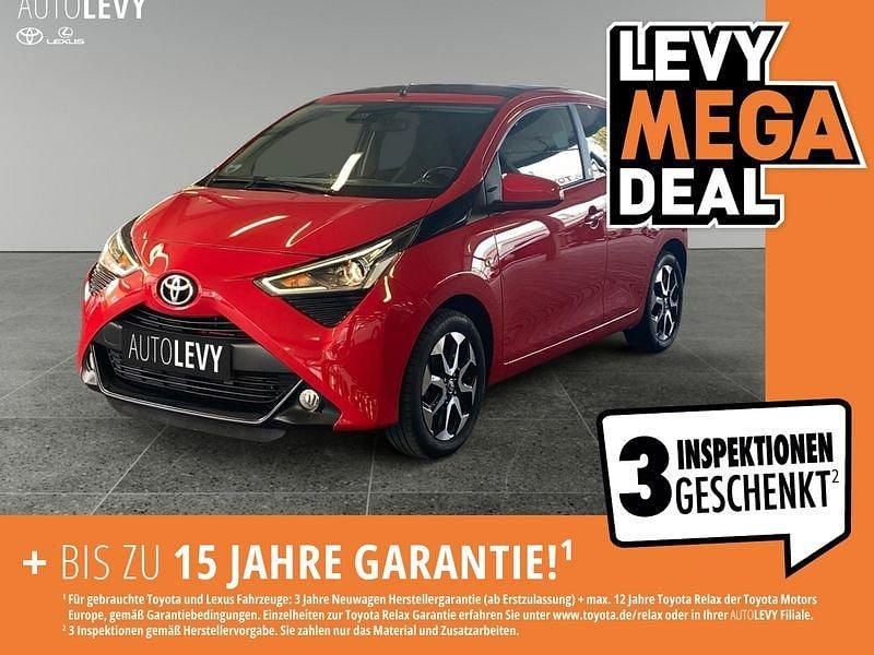 Vulcanorot Gebraucht 2021 Toyota Aygo Team Kleinwagen | 12.890 € (Fairer Preis) - Bild 1/4
