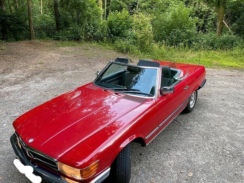 Rot Gebraucht 1981 Mercedes SL280 Cabrio | 26.500 € - Bild 1/4