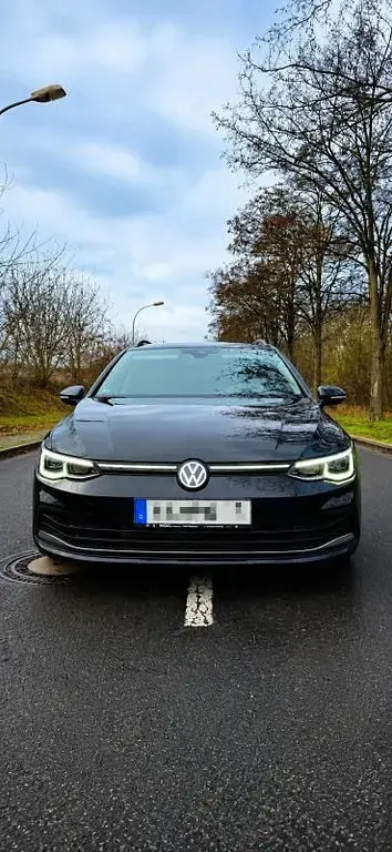 Gebraucht VW Golf VII Style 150 PS (110 kW) 2020 Schwarz Kombi