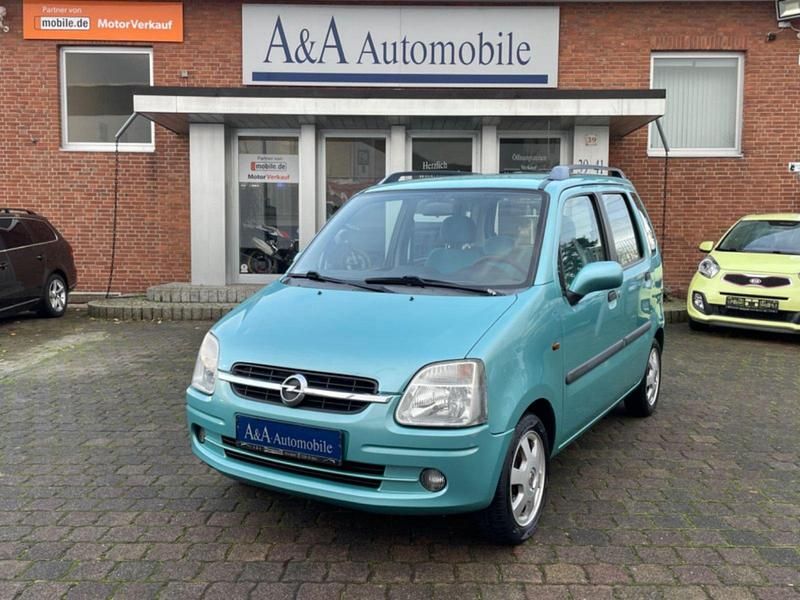 Blau Gebraucht 2003 Opel Agila Color Edition Kleinwagen | 890 € (Guter Preis) - Bild 1/4