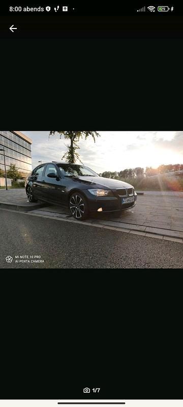 Blau Gebraucht 2006 BMW 320 Limousine | 4.500 € (Teuer) - Bild 1/4