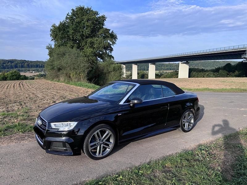 Schwarz Gebraucht 2017 Audi A3 Cabriolet Sport Cabrio | 19.000 € (Superpreis) - Bild 1/4