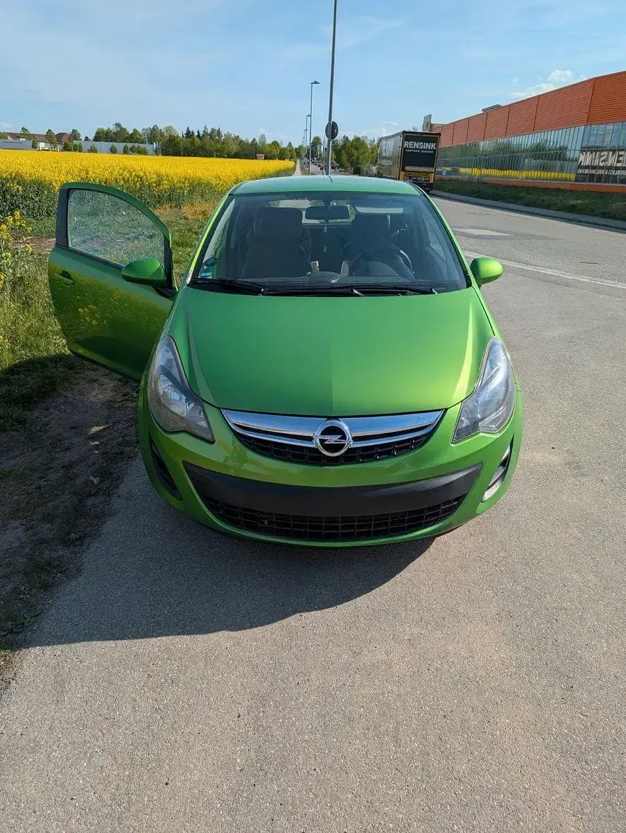 Gebraucht Opel Corsa Energy 87 PS (63 kW) 2014 Grün Kleinwagen