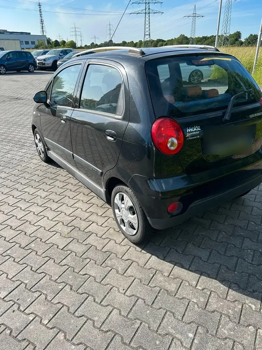 Gebraucht Chevrolet Matiz 66 PS (48 kW) 2008 Schwarz Kleinwagen