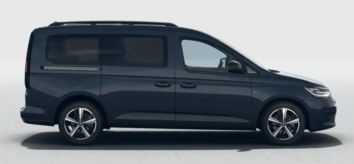 Neu VW Caddy Life 122 PS (89 kW) 2026 Starlight blue metallic Van / Kleinbus