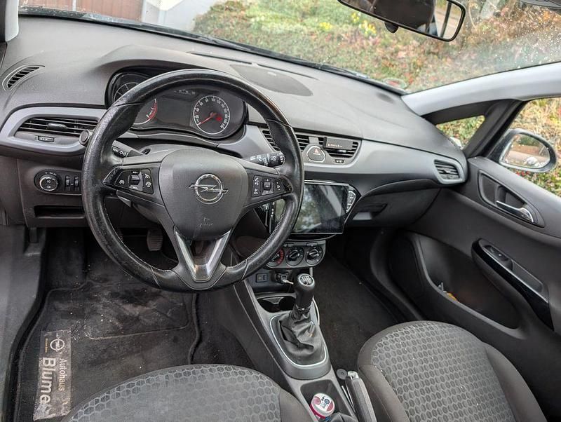 Gebraucht Opel Corsa Edition 90 PS (66 kW) 2014 Schwarz Kleinwagen