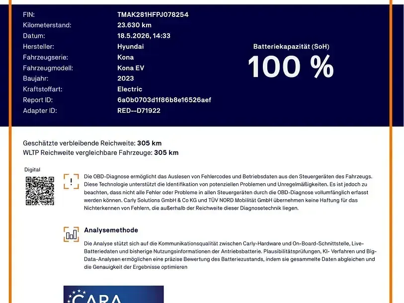 Gebraucht Hyundai Kona Select 100 kW (136 PS) 2023 Braun SUV