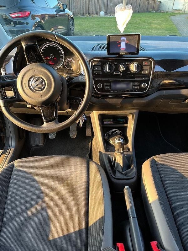 Gebraucht VW up! high up! 75 PS (55 kW) 2014 Schwarz Kleinwagen