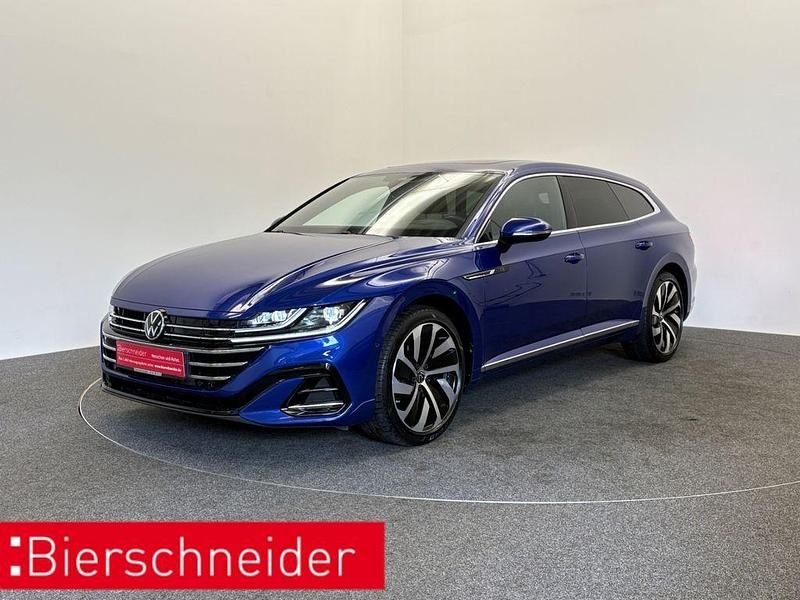 Blau Gebraucht 2021 VW Arteon R-line Kombi | 26.950 € (Fairer Preis) - Bild 1/4