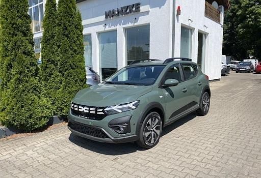 Neu Dacia Sandero Expression 122 PS (89 kW) 2025 Grün Kleinwagen