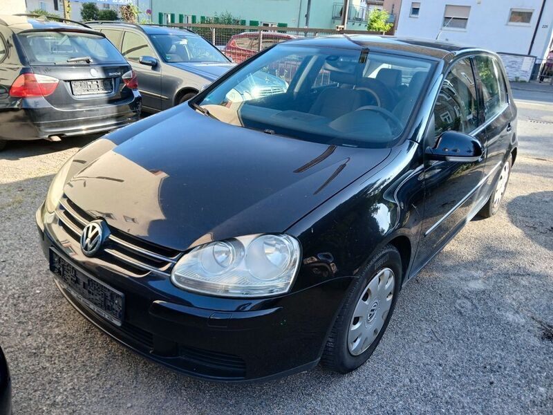 Schwarz Gebraucht 2006 VW Golf V Trendline Limousine | 750 € (Superpreis) - Bild 1/4