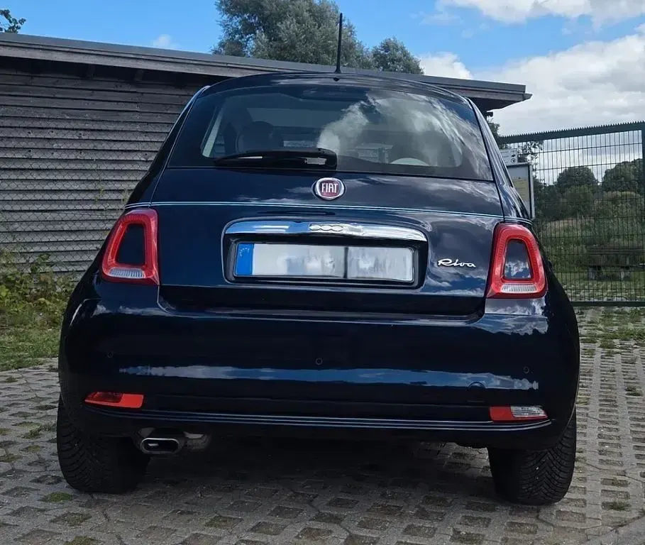 Gebraucht Fiat 500 Riva 69 PS (50 kW) 2017 Blau Kleinwagen