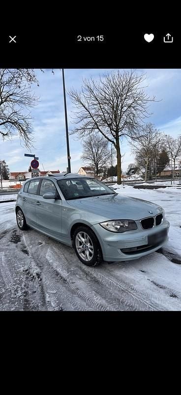 Usata BMW 116 122 CV (89 kW) 2009 Blu Utilitaria