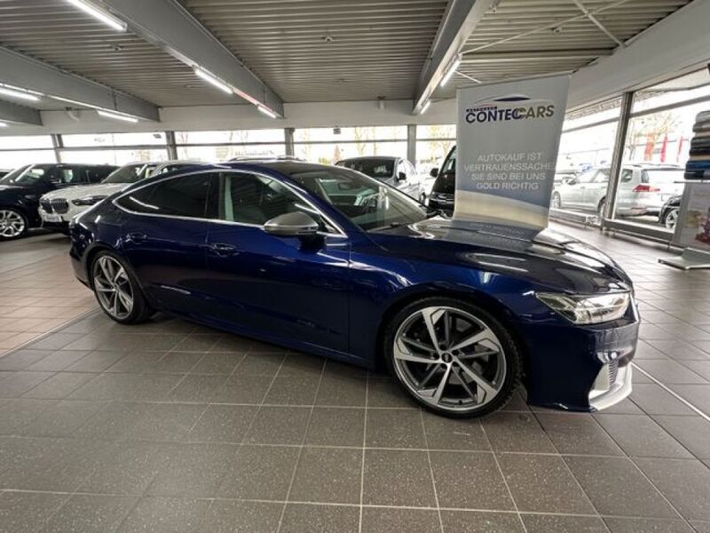 Navarrablau (metallic) Gebraucht 2021 Audi S7 Kleinwagen | 57.999 € (Etwas zu teuer) - Bild 1/4