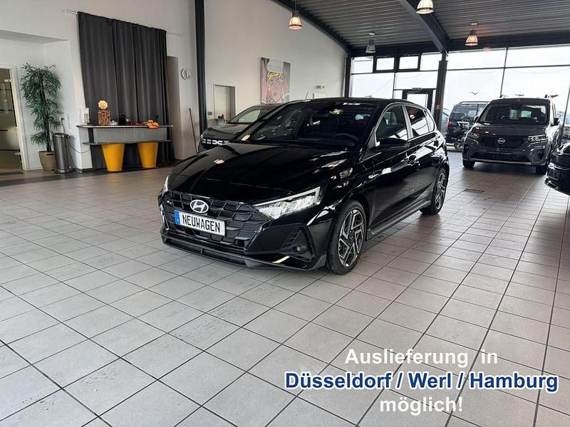 Phantom black Neu 2025 Hyundai i20 N Line Limousine | 19.290 € (Fairer Preis) - Bild 1/3