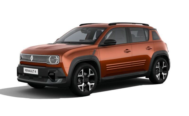 Terracotta braun metallic Neu 2025 Renault 4 E-Tech Techno SUV | 32.890 € (Superpreis) - Bild 1/4